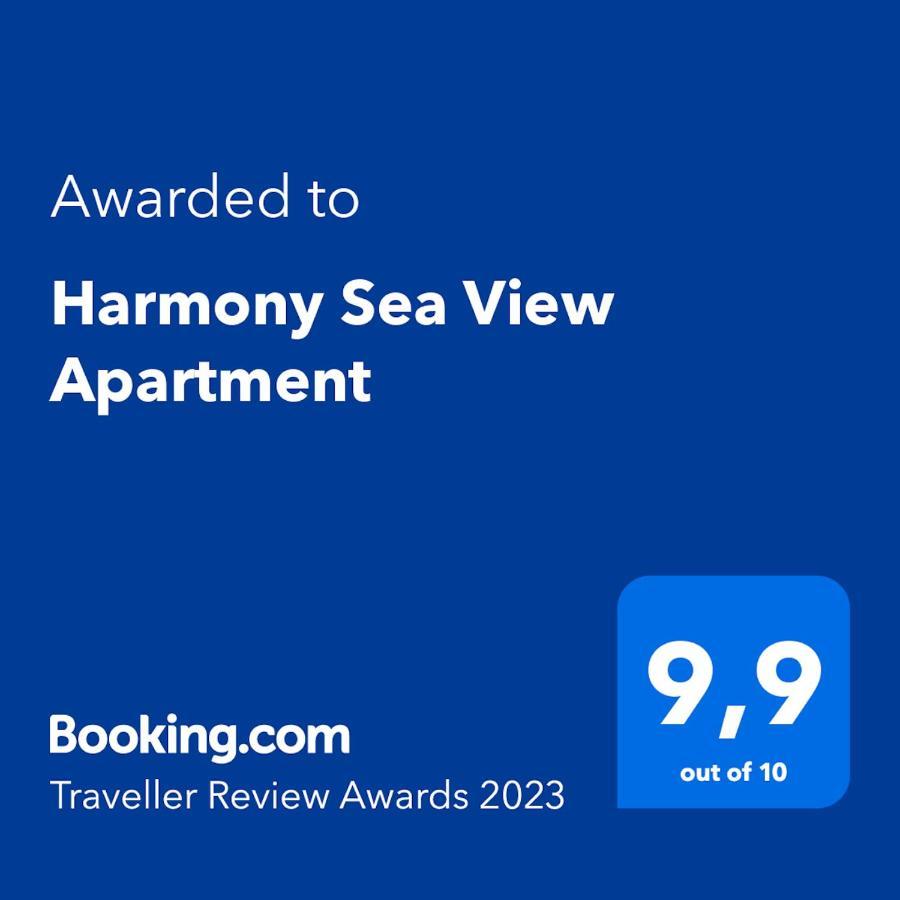 Harmony Sea View Apartment Szaloniki Kültér fotó
